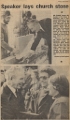19821105 PROJECT 155A GEORGE THOMAS LAYS FOUNDATION STONE DAVID HORTON CN